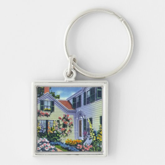 Uitzicht van Emily Post Residence Sleutelhanger (Voorkant)