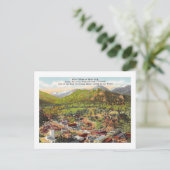 Uitzicht van Estes Park Colorado  Briefkaart (Staand voorkant)
