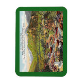 Uitzicht van Estes Park Colorado Magneet (Verticaal)