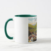 Uitzicht van Estes Park Colorado  Mok (Links)