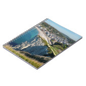 Uitzicht van Etretat in Frankrijk Briefkaart Poste Notitieboek (Linkerzijde)