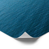 Uitzicht van Etretat vanuit de lucht met strand en Poster (Hoek)