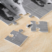 Uitzicht van F-86-vliegtuigen op het Afbeelding fl Legpuzzel (Zijkant)