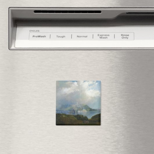 Uitzicht van Fairmount Water Works (Philadelphia,  Magneet (Insitu (Vaatwasser))