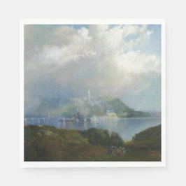 Uitzicht van Fairmount Water Works (Philadelphia,  Servet