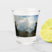 Uitzicht van Fairmount Water Works (Philadelphia,  Shot Glas (Voorkant)