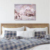 Uitzicht van Faubourg Saint-Jacques Canvas Afdruk (Insitu (Slaapkamer))