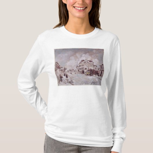 Uitzicht van Faubourg Saint-Jacques T-shirt (Voorkant)