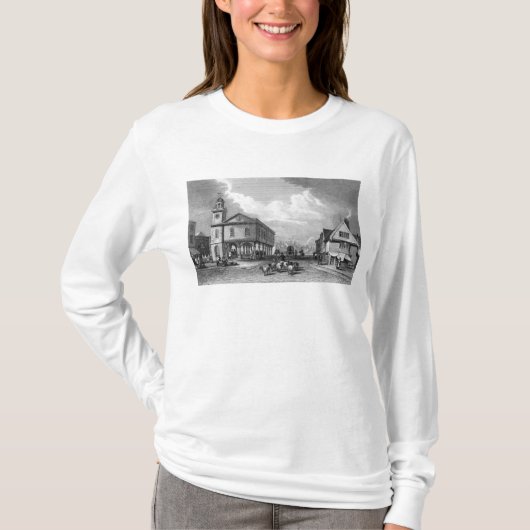 Uitzicht van Faversham, Kent, 1832 T-shirt (Voorkant)