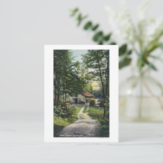 Uitzicht van Fiddlers Green Briefkaart (Staand voorkant)