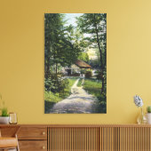 Uitzicht van Fiddlers Green Canvas Afdruk (Insitu (Woonkamer))