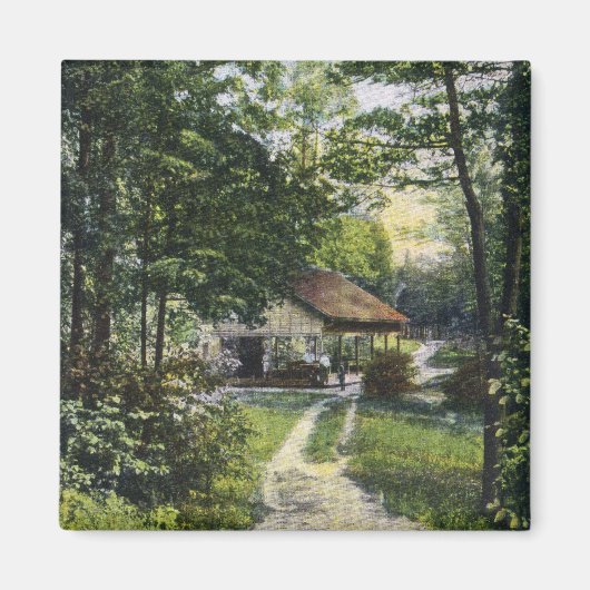 Uitzicht van Fiddlers Green Magneet (Voorkant)