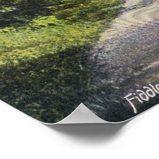Uitzicht van Fiddlers Green Poster (Hoek)
