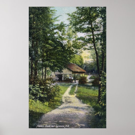 Uitzicht van Fiddlers Green Poster (Voorkant)