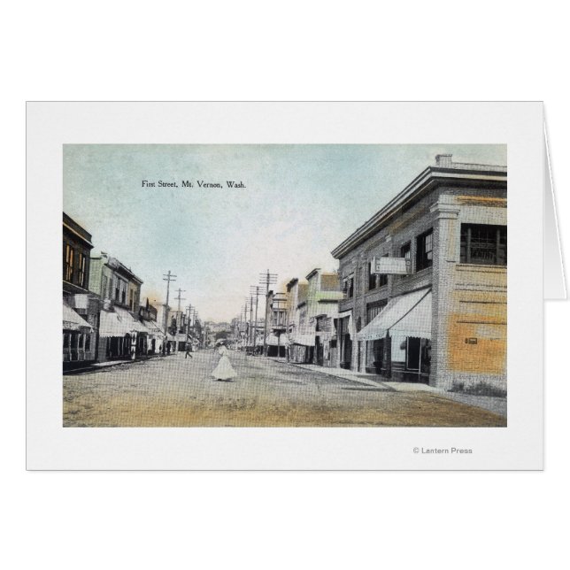 Uitzicht van First Street (Voorkant Horizontaal)