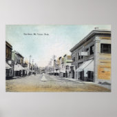 Uitzicht van First Street 2 Poster (Voorkant)