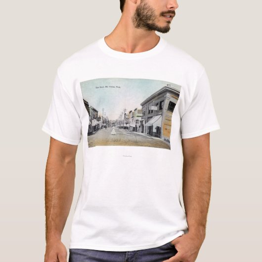Uitzicht van First Street T-shirt (Voorkant)