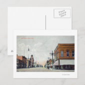 Uitzicht van First StreetNampa, ID Briefkaart (Voorkant / Achterkant)