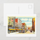 Uitzicht van Fitchburg, Massachusetts, Briefkaart (Voorkant / Achterkant)