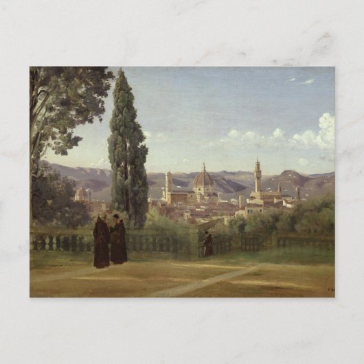 Uitzicht van Florence Briefkaart (Voorkant)
