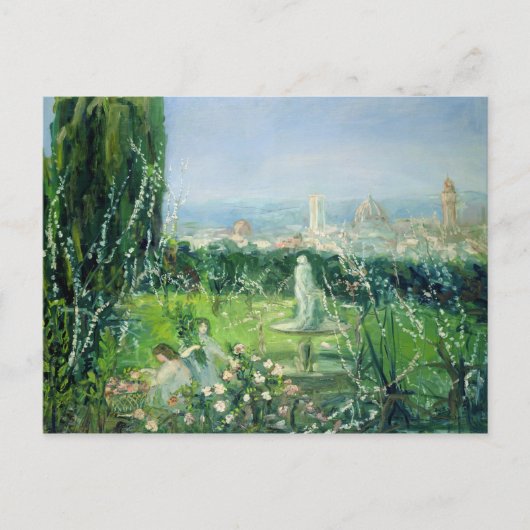 Uitzicht van Florence, c.1909 Briefkaart (Voorkant)