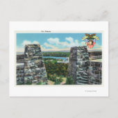 Uitzicht van Fort Putnam Briefkaart (Voorkant)