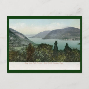 Uitzicht van Fort Putnam, Hudson River 1906  Briefkaart