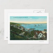 Uitzicht van Fort Rosecrans en City Briefkaart (Voorkant / Achterkant)