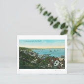Uitzicht van Fort Rosecrans en City Briefkaart (Staand voorkant)