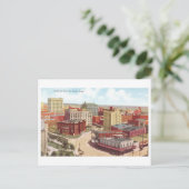  Uitzicht van Fort Worth, Texas, Skyline Briefkaart (Staand voorkant)