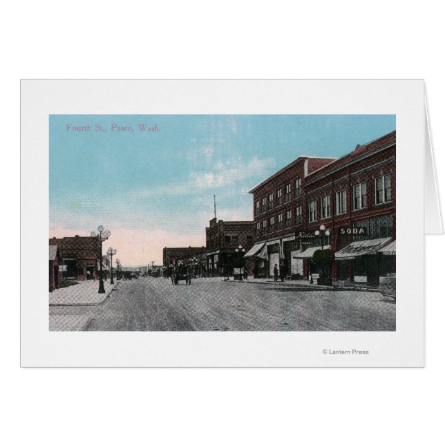 Uitzicht van Fourth Street (Voorkant Horizontaal)