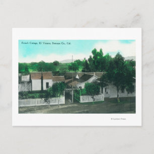 Uitzicht van Frans  voor buitenkant Briefkaart