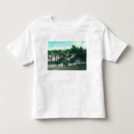 Uitzicht van Frans voor buitenkant Kinder Shirts (Voorkant)