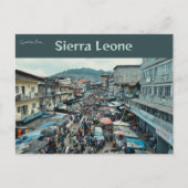 Uitzicht van Freetown Sierra Leone Briefkaart (Voorkant)