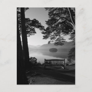 Uitzicht van Friar's Crag: Derwentwater, Cumbria Briefkaart