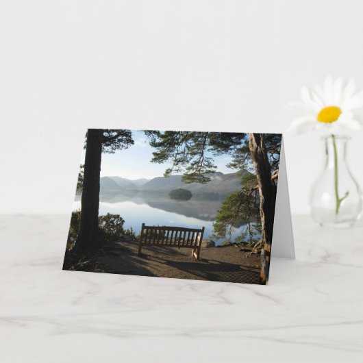 Uitzicht van Friar's Crag - Derwentwater Kaart (Kleine Plant)