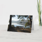 Uitzicht van Friar's Crag - Derwentwater Kaart (Voorkant)