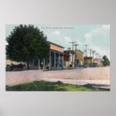 Uitzicht van Front Street 2 Poster (Voorkant)
