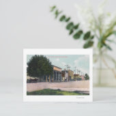 Uitzicht van Front Street Briefkaart (Staand voorkant)