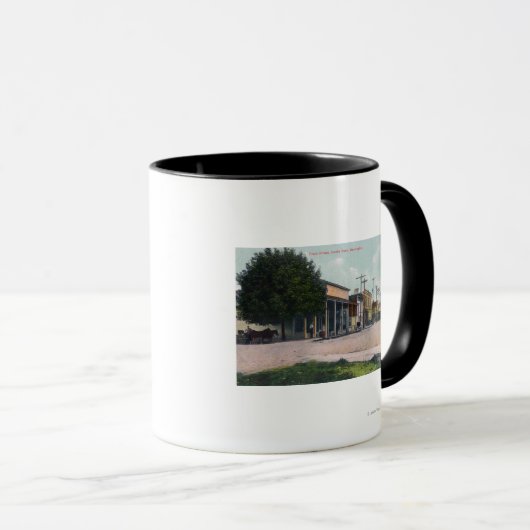Uitzicht van Front Street Mok (Voorkant rechts)