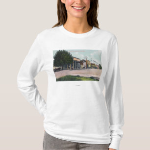 Uitzicht van Front Street T-shirt