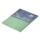 Uitzicht van Funadoo Island van Funadovilligilli 2 Notitieblok (Linkerzijde)