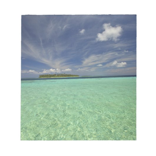 Uitzicht van Funadoo Island van Funadovilligilli 2 Notitieblok (Voorkant)