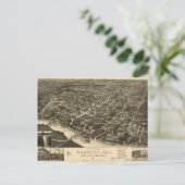 Uitzicht van Gadsden, Alabama (1887) Briefkaart (Staand voorkant)