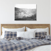 Uitzicht van Galena, South Dakota Foto Canvas Afdruk (Insitu (Slaapkamer))