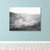 Uitzicht van Galena, South Dakota Foto Canvas Afdruk (Insitu (Houten vloer))