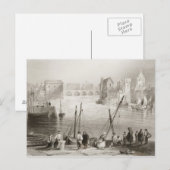 Uitzicht van Galway van de Claddagh Briefkaart (Voorkant / Achterkant)