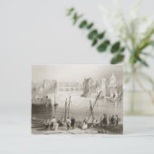 Uitzicht van Galway van de Claddagh Briefkaart (Staand voorkant)