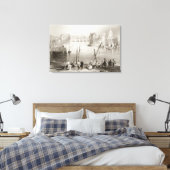 Uitzicht van Galway van de Claddagh Canvas Afdruk (Insitu (Slaapkamer))