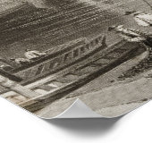 Uitzicht van Galway van de Claddagh Poster (Hoek)